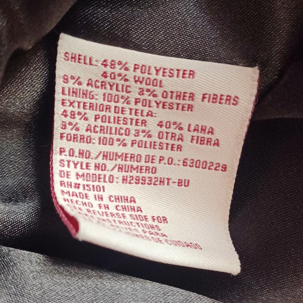 Hydraulic houndstooth coat - Picture 9 of 9